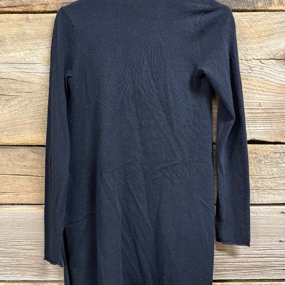 J. McLaughlin 100% Cashmere open front cardigan, Black, XS - Picture 4 of 4